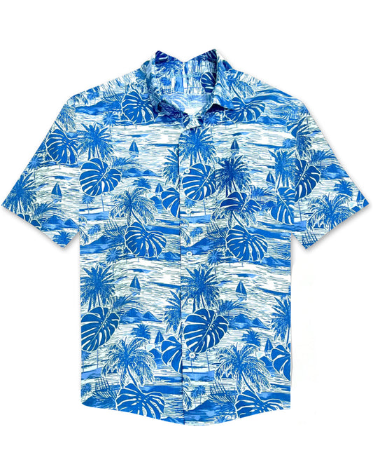 Bahamas Shirt by Hawaiianize - Blue