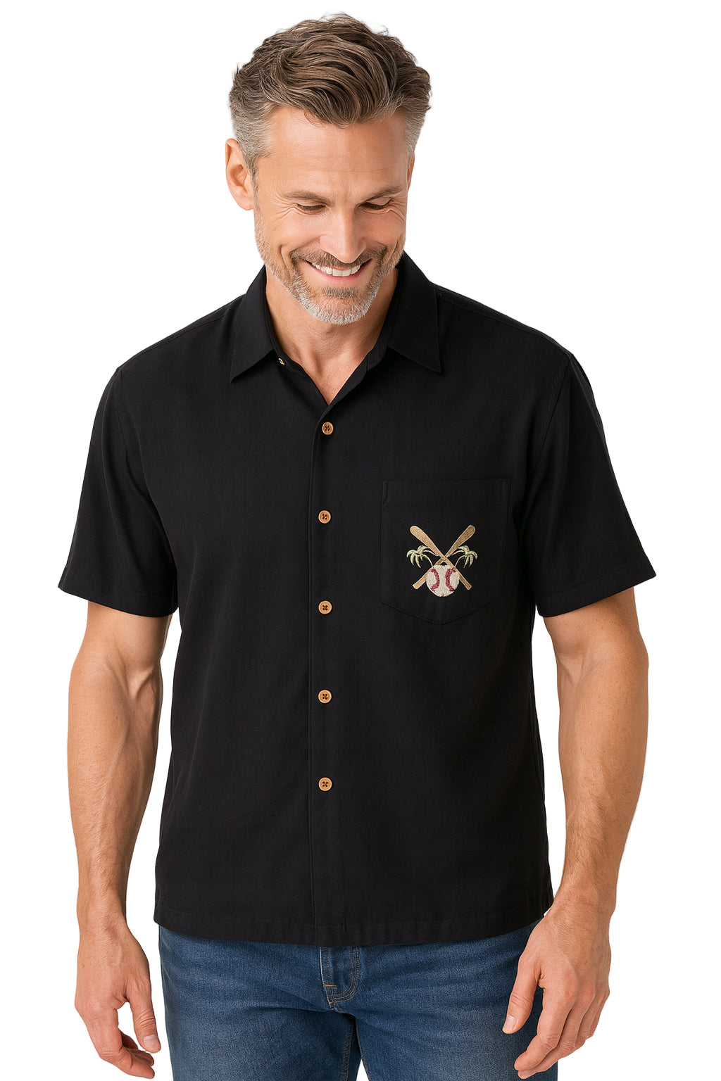 World Paradise Series Polynosic Camp Shirt by Bamboo Cay