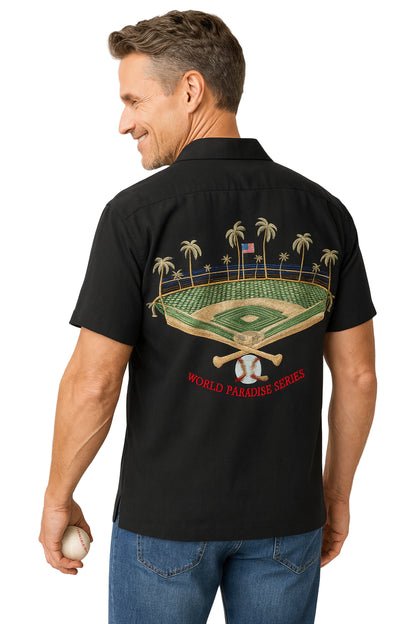World Paradise Series Polynosic Camp Shirt by Bamboo Cay