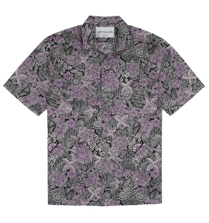 Batik Doodle Cotton Lawn Shirt by Tori Richard