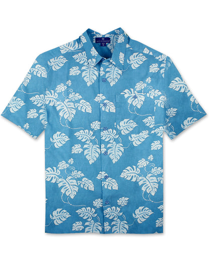 Batik Leaves Print Shirt by Weekender
