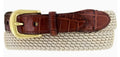 Beige Stretch Belt by Brighton
