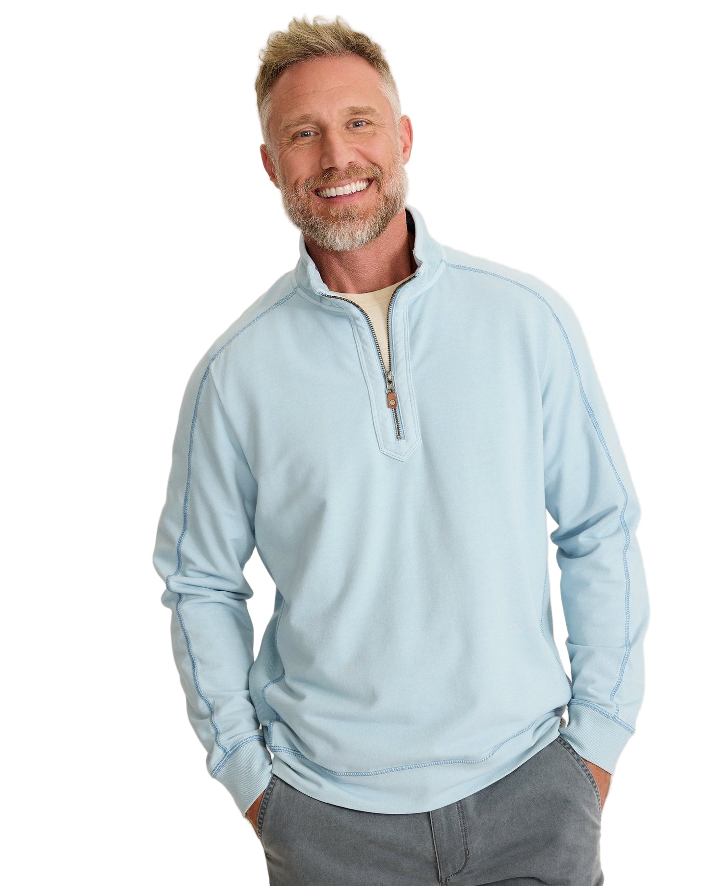 Ben and Terry Half-Zip Sweatshirt by Tommy Bahama