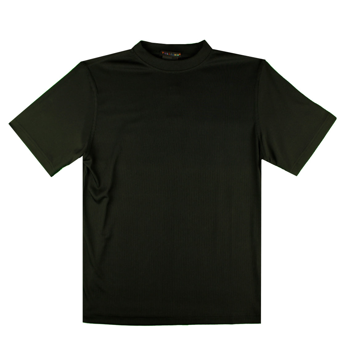 Ribbed Mock Crew or V-Neck Shirt by Tulliano