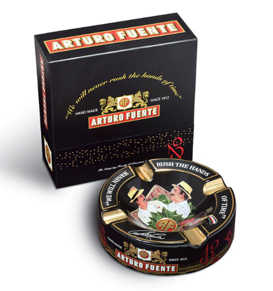 Arturo Fuente Round Ceramic "Hands of Time" Cigar Ashtray