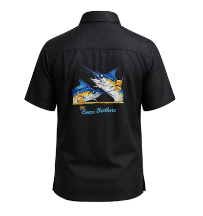 Booze Brothers Embroidered Shirt by Weekender