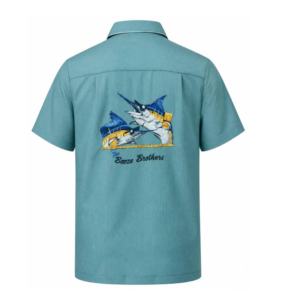 Booze Brothers Embroidered Shirt by Weekender