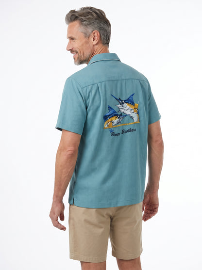 Booze Brothers Embroidered Shirt by Weekender