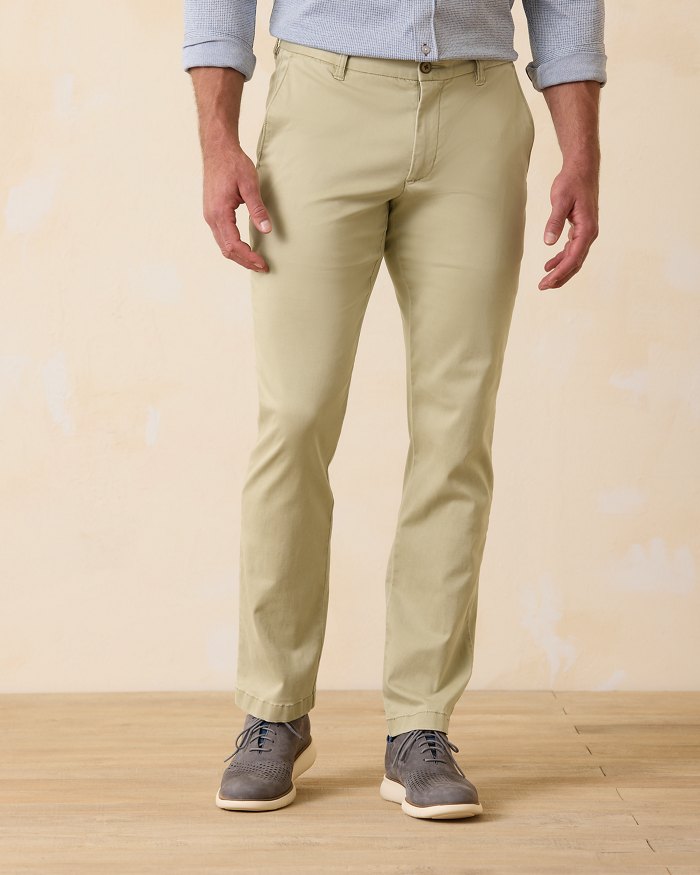 Boracay Island Chino Flat Front Pant by Tommy Bahama