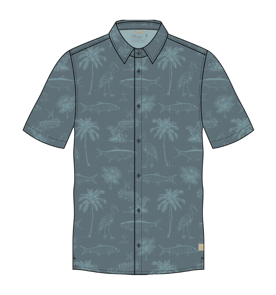 Breeze Weave Short Sleeve Shirt by Marsh Wear