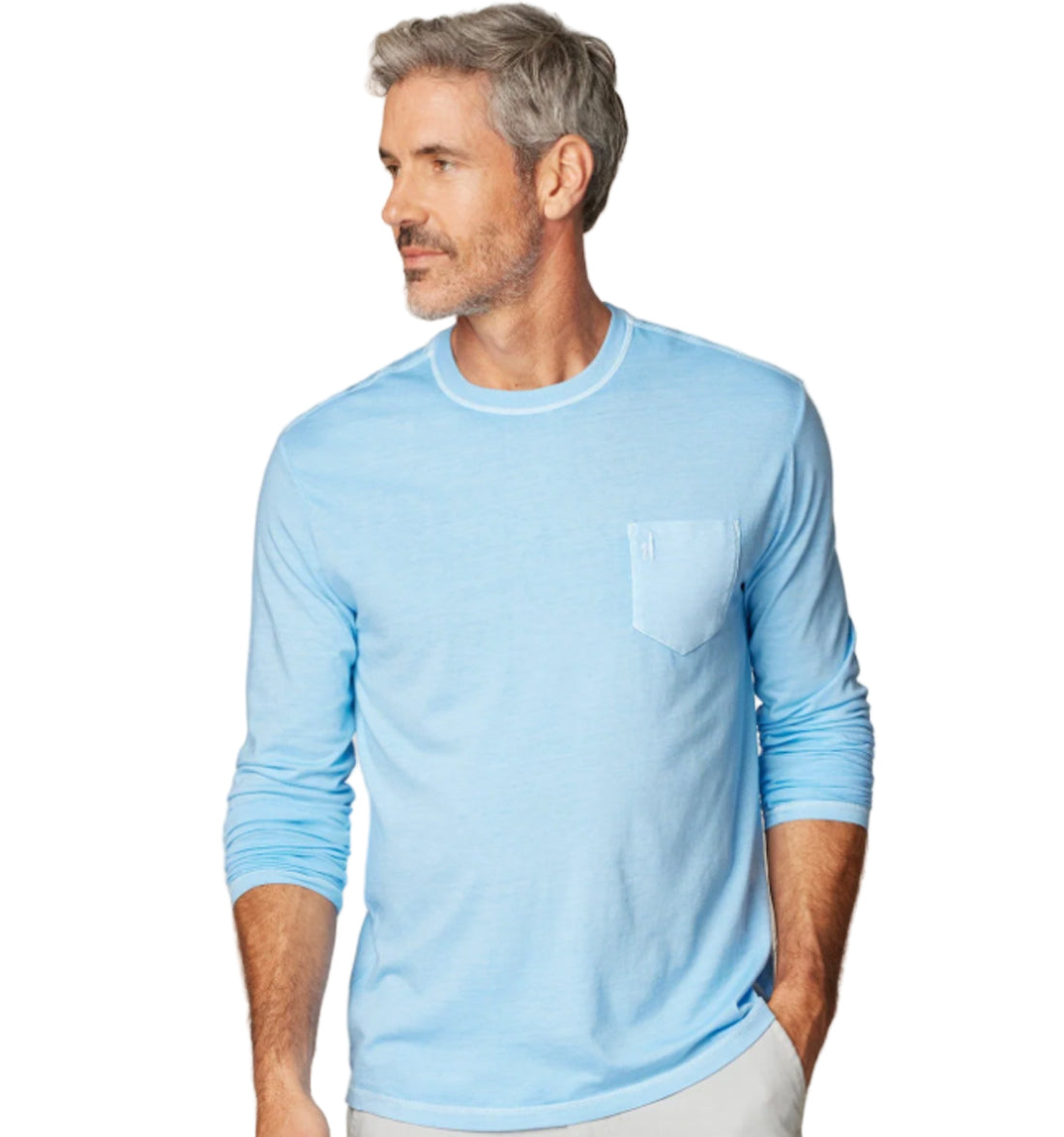 Brennan Long Sleeve Pocket T-Shirt by Johnnie-O