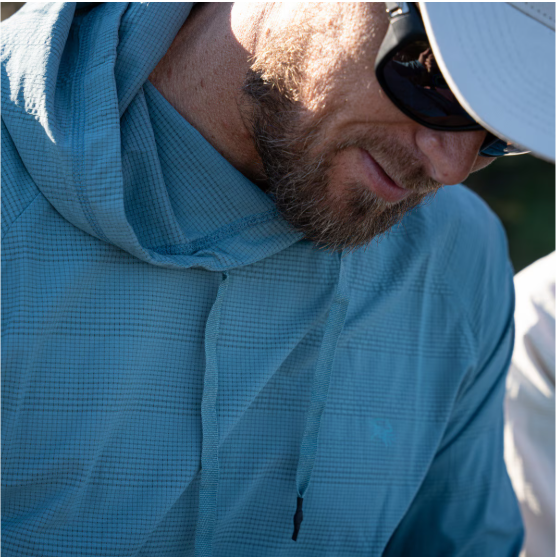 Oysterman Long Sleeve Fishing Hoodie by Skinny Water Culture