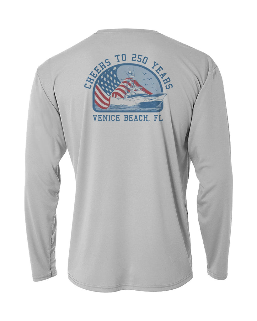 Venice Cheers to 250 Years Long Sleeve Sun Protection Shirt