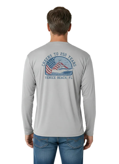 Venice Cheers to 250 Years Long Sleeve Sun Protection Shirt