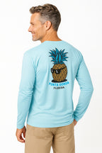 Punta Gorda Cool Pineapple Long Sleeve Sun Protection Shirt