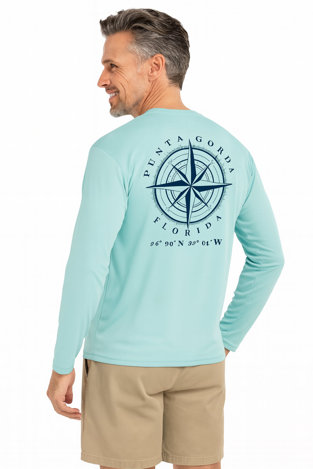 Punta Gorda Compass Long Sleeve Sun Protection Shirt