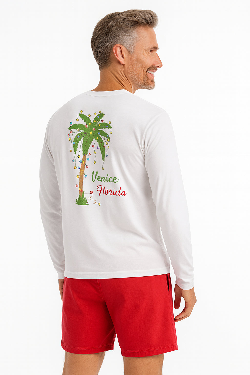 Christmas Palm - Venice Long Sleeve Sun Protection Shirt