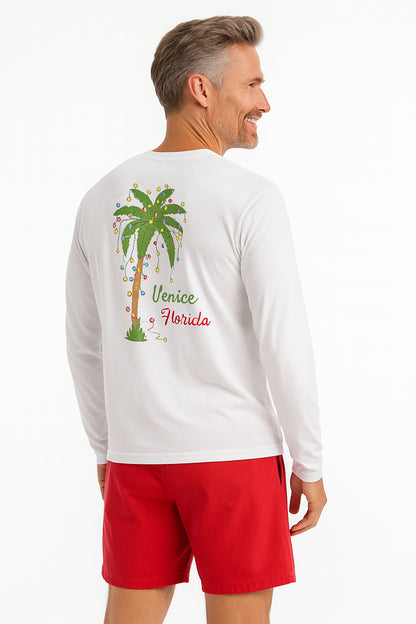 Christmas Palm - Venice Long Sleeve Sun Protection Shirt