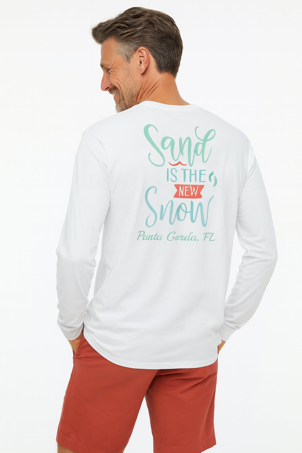Sand is the New Snow - Punta Gorda Long Sleeve Sun Protection Shirt