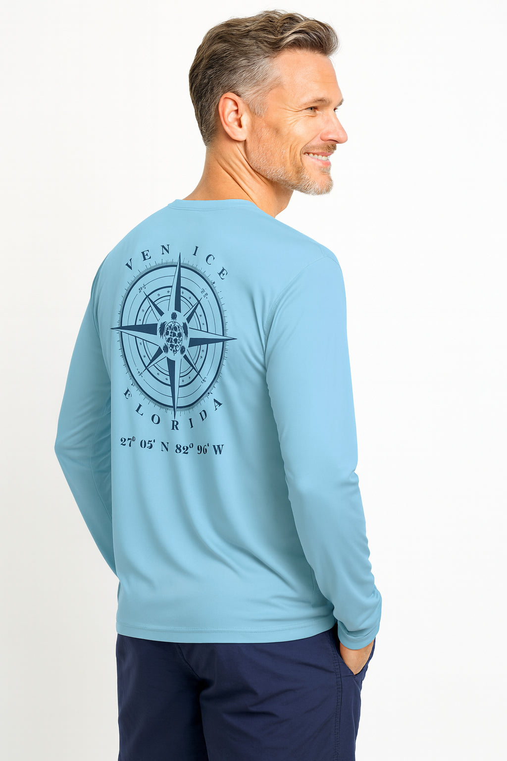 Venice Compass Long Sleeve Sun Protection Shirt