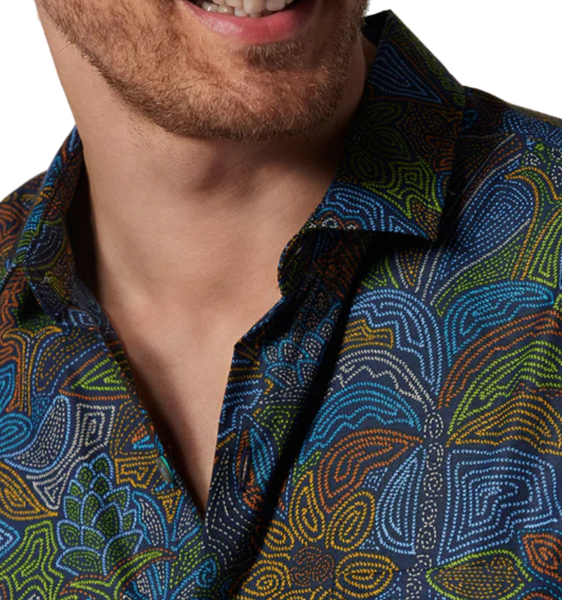 Common Thread Cotton Lawn Shirt by Tori Richard