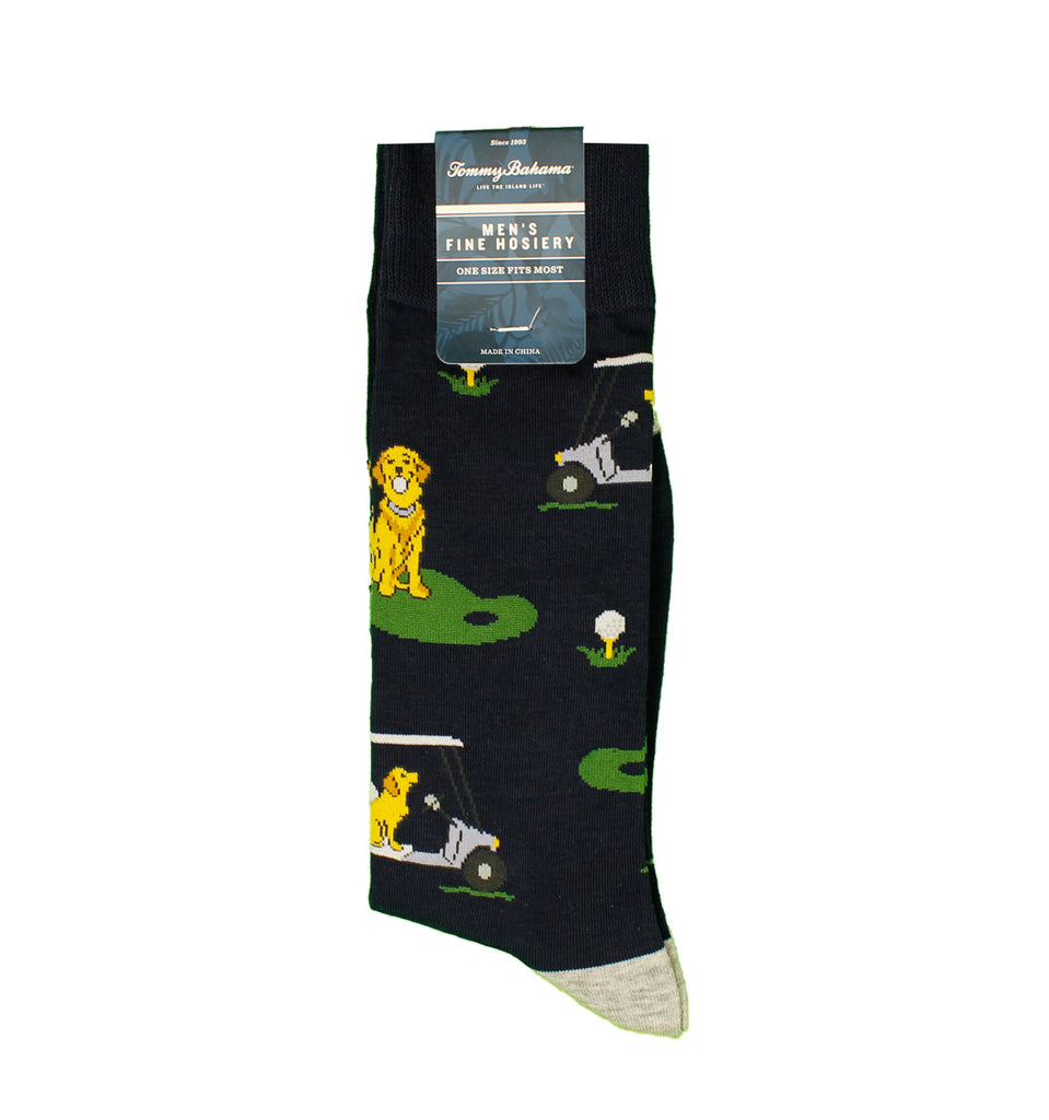 Pawsitively A Hole In One Socks by Tommy Bahama