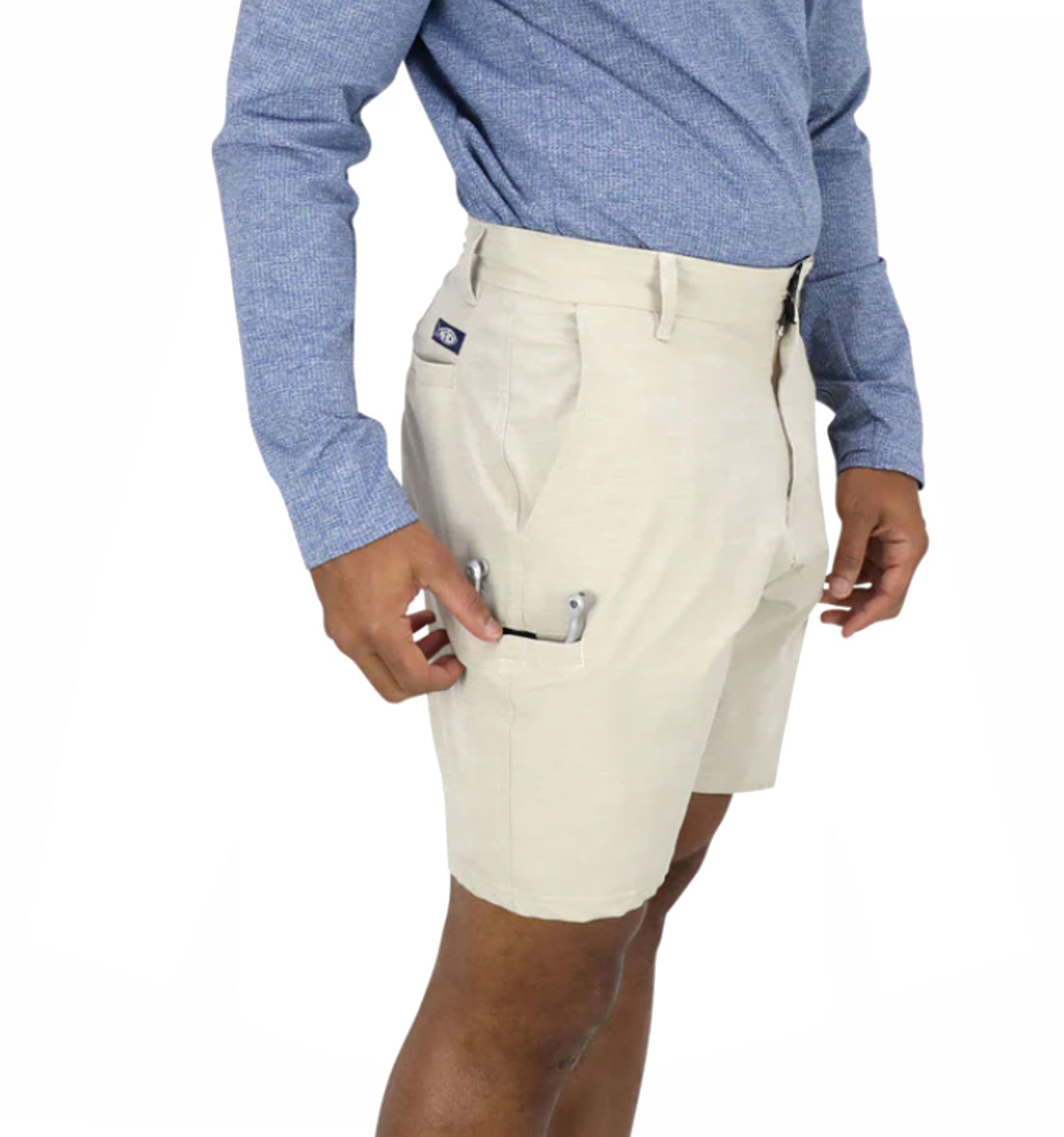 365 Hybrid Chino Fishing Shorts by Aftco