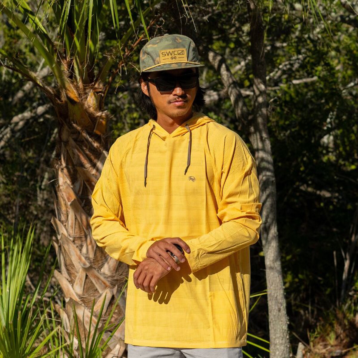 Oysterman Long Sleeve Fishing Hoodie by Skinny Water Culture
