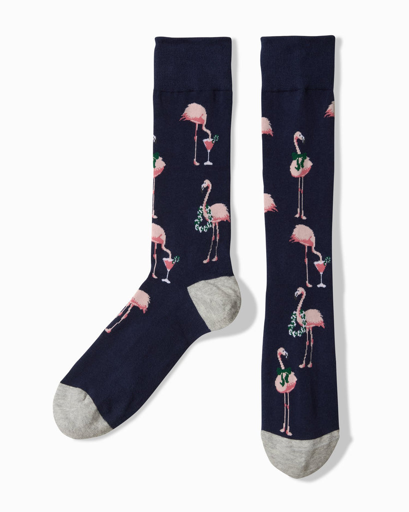 Fa-La-La Flock-Tacular XMAS Socks by Tommy Bahama