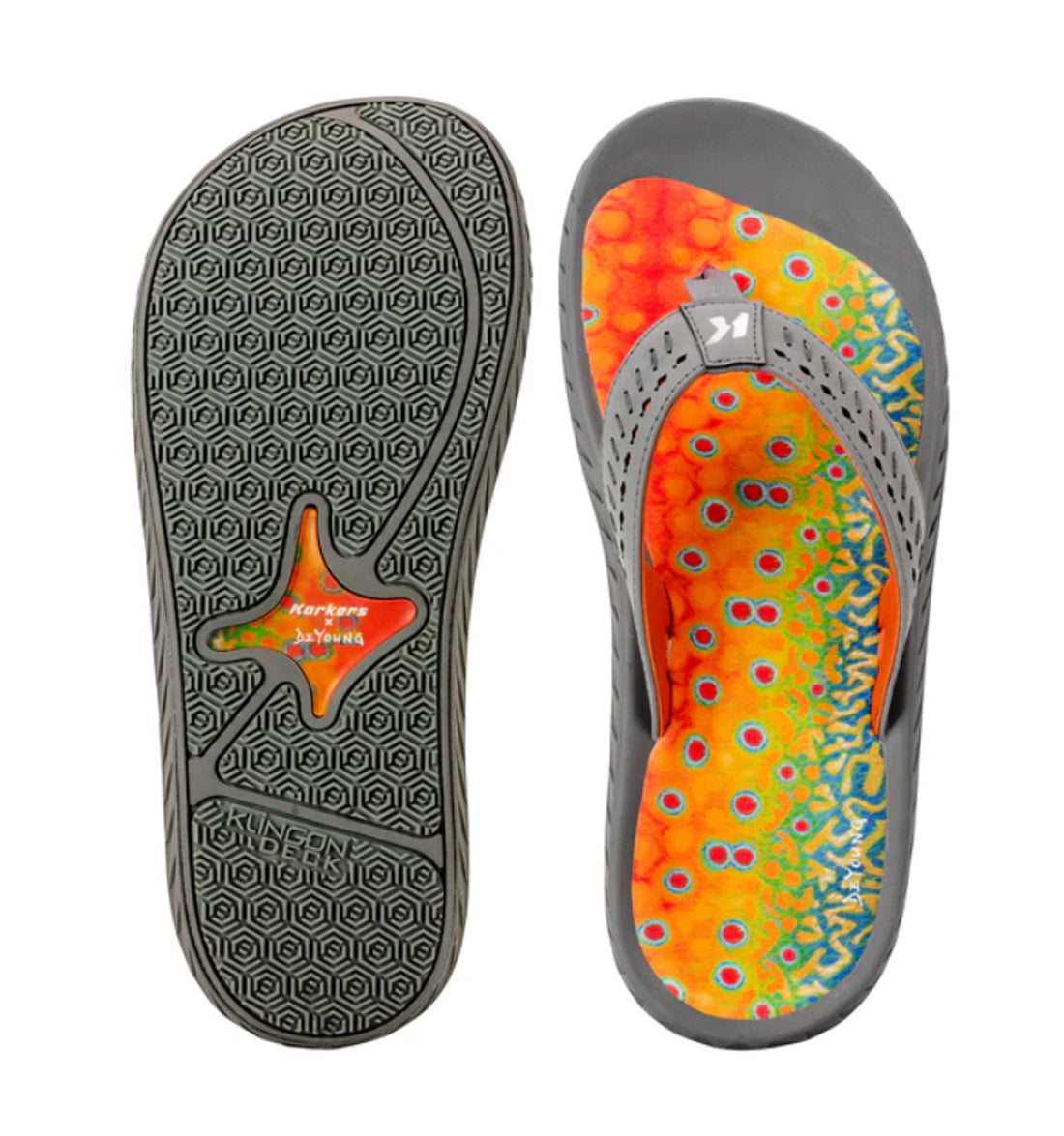 Fish-Flip Sandals by Korkers - Brook Trout