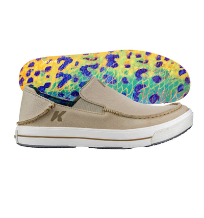 Fish-Moc Slip On Canvas Shoe by Korkers - Dorado