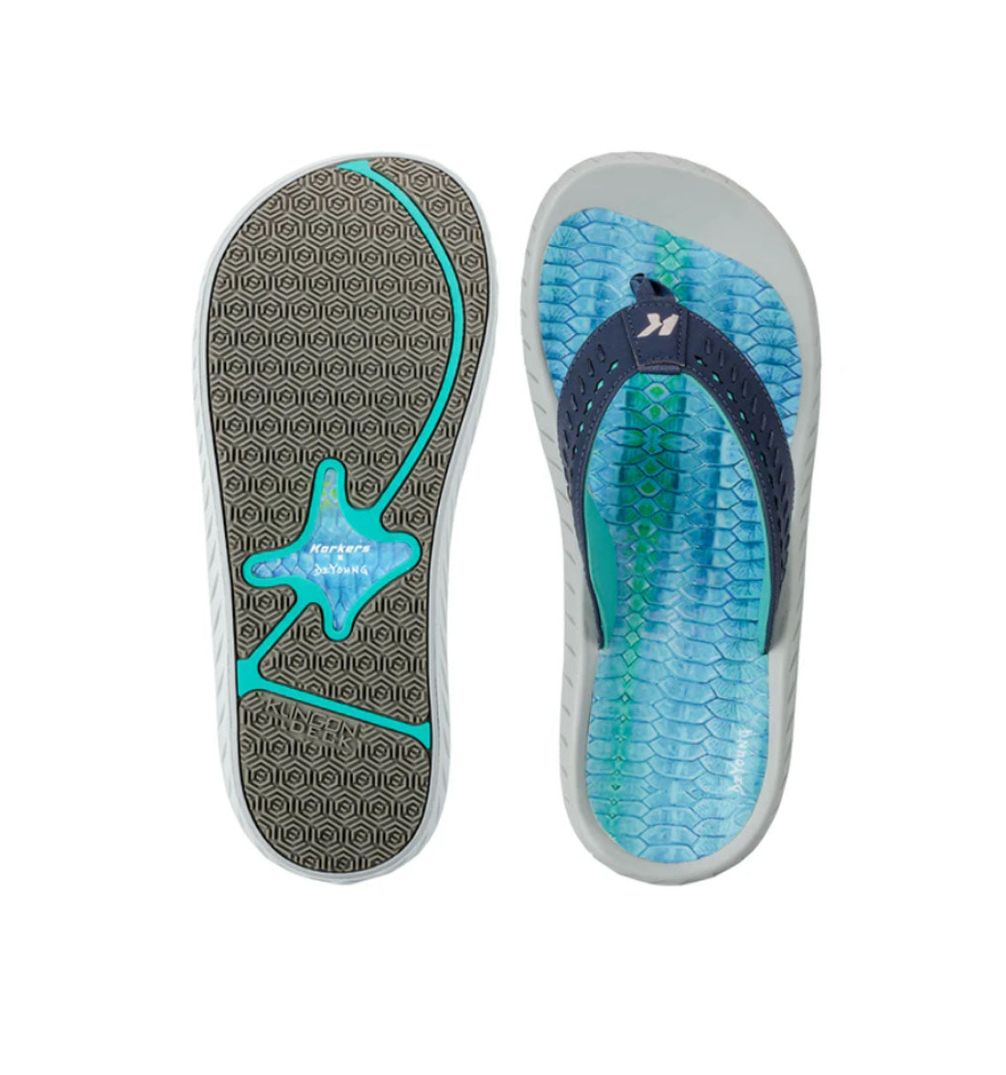 Fish-Flip Sandals by Korkers - Tarpon