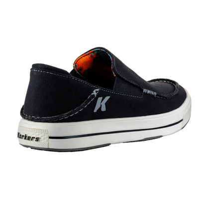 Fish-Moc Slip On Canvas Shoe by Korkers - Brown Trout