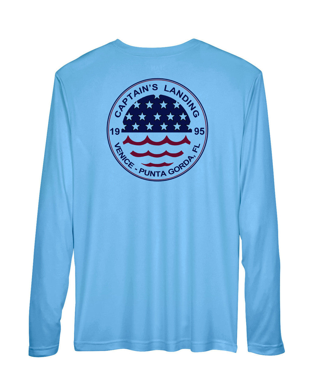 Captain's Landing America Long Sleeve Sun Protection Shirt