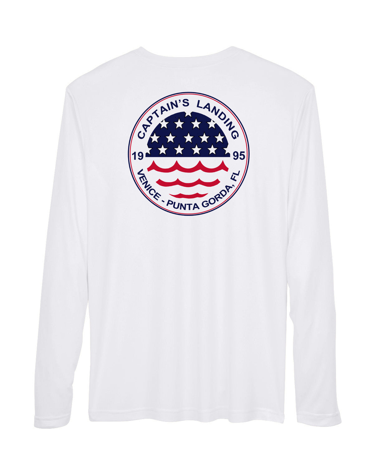 Captain's Landing America Long Sleeve Sun Protection Shirt
