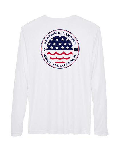 Captain's Landing America Long Sleeve Sun Protection Shirt