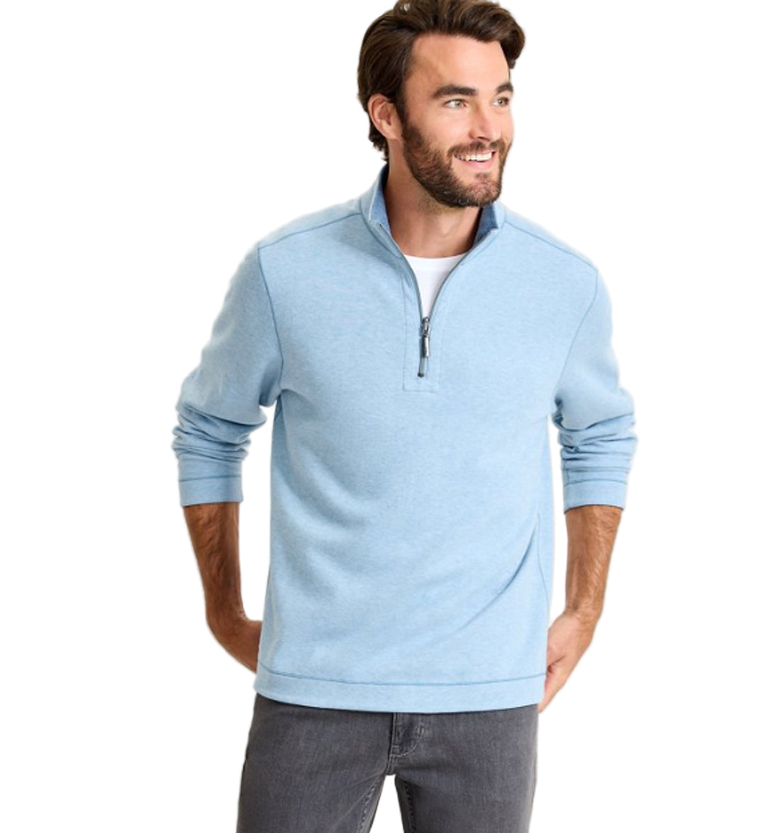 Flipview Reversible Half-Zip Sweatshirt by Tommy Bahama