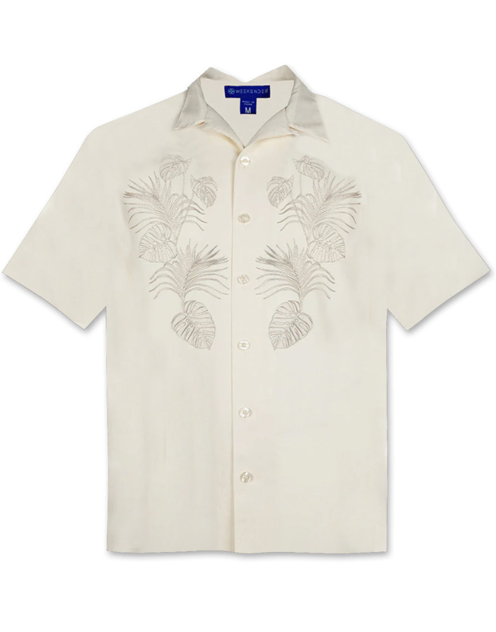 Foliage Embroidered Shirt by Weekender