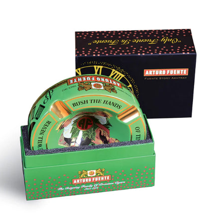 Arturo Fuente Round Ceramic "Hands of Time" Cigar Ashtray