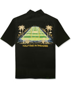 Halftime in Paradise Polynosic Camp Shirt by Bamboo Cay