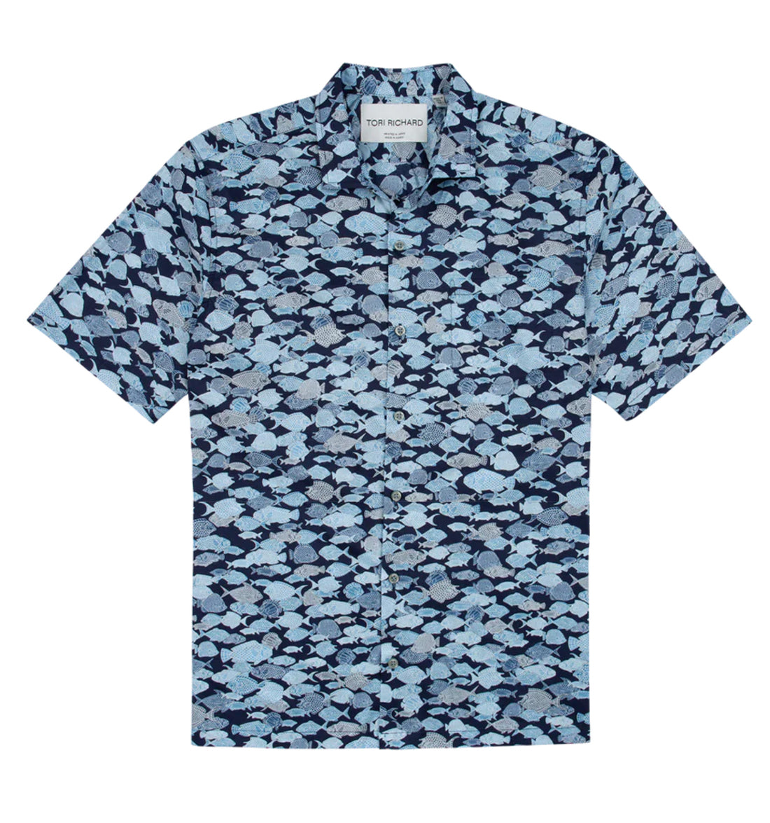Hi Traffic Cotton Lawn Shirt by Tori Richard