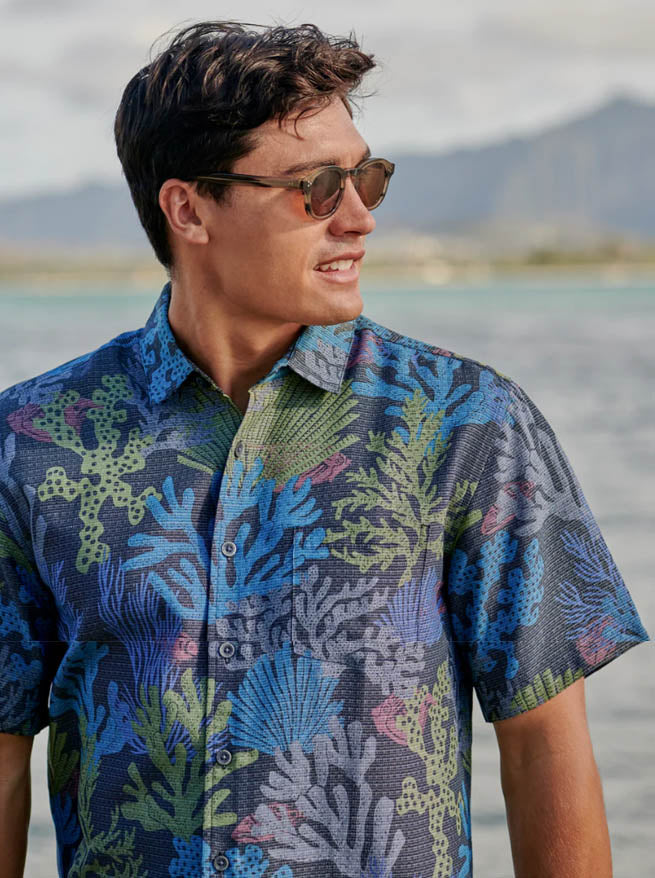 Hide N Seek Hawaiian Shirt by Kahala