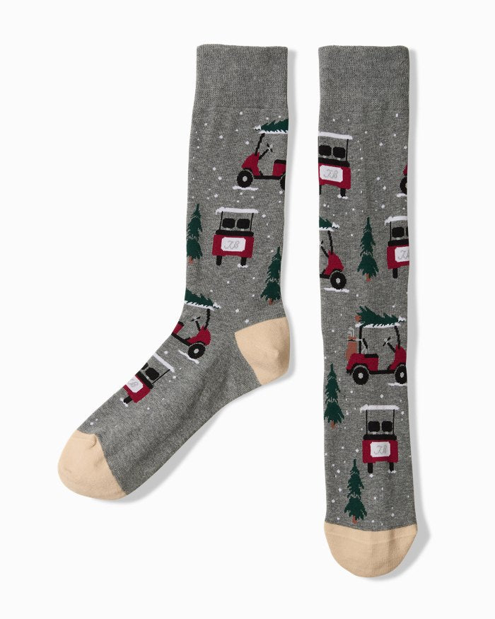 Who's Your Caddy XMAS Socks by Tommy Bahama