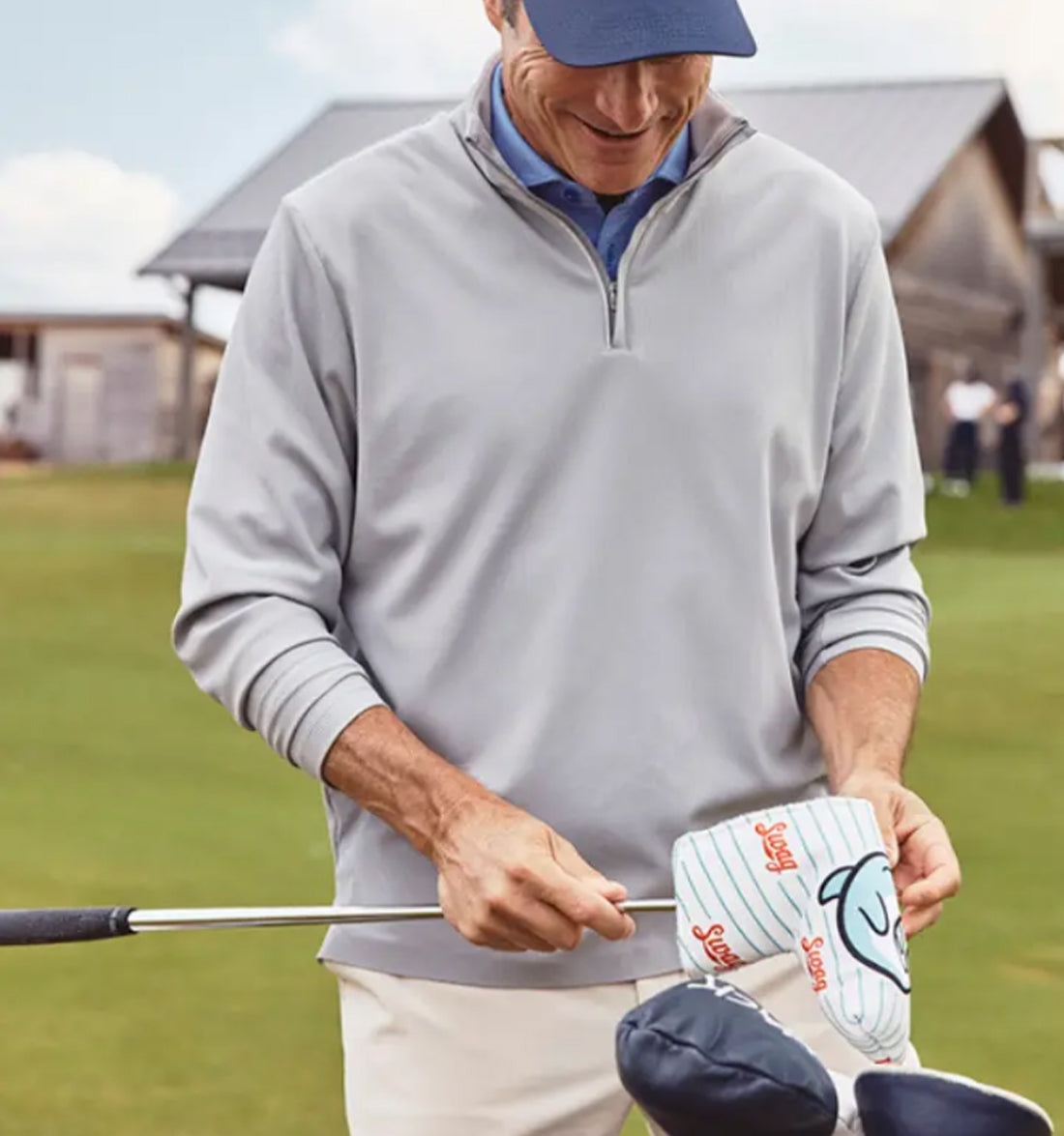 Hoppin Performance 1/4 Zip Pullover by Johnnie-O