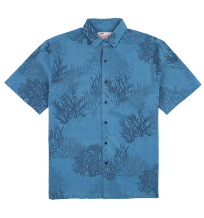 Humu Hideout Jacquard Hawaiian Shirt by Kahala