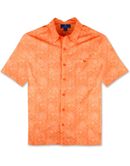 Island Leaves Print Shirt by Weekender