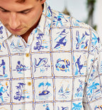 Island Scenes Hawaiian Shirt by Kahala