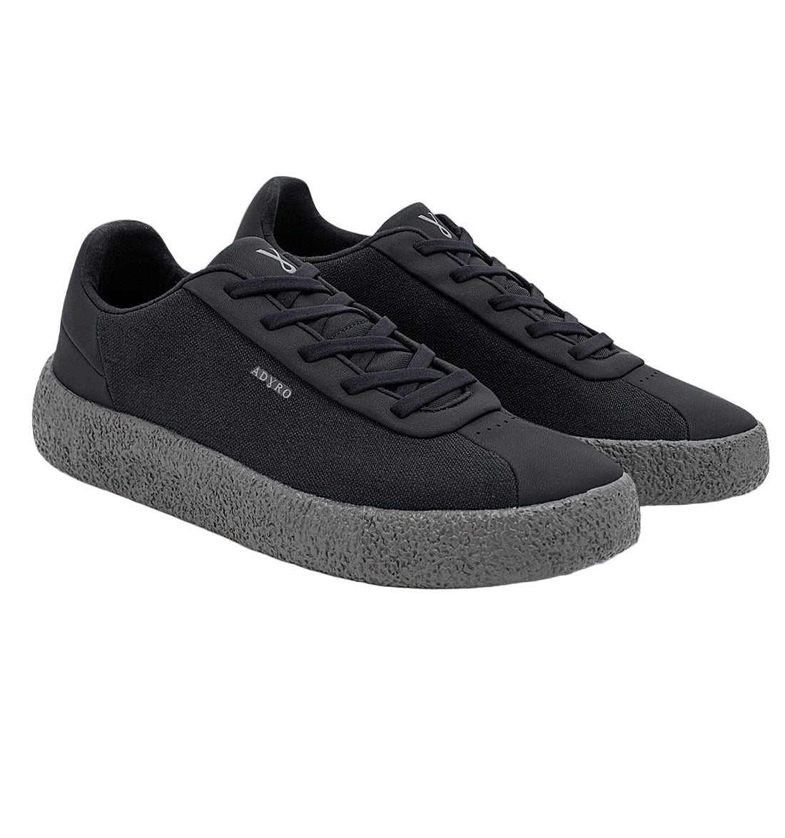 Primo Casual Performance Sneaker by Adyro - Jet Black