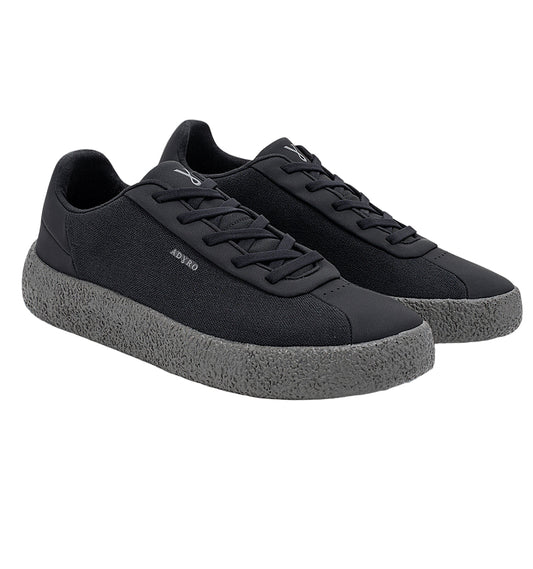 Primo Casual Performance Sneaker by Adyro - Jet Black