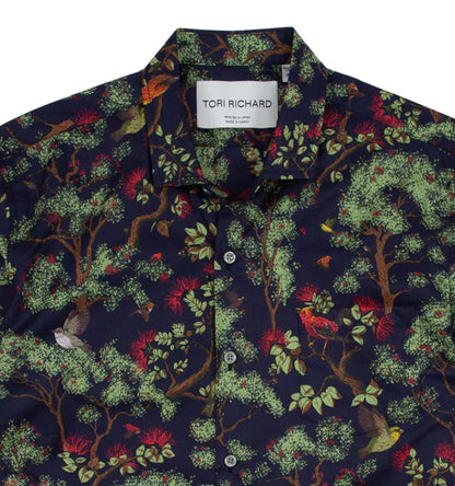 Jewels of the Rainforest Cotton Lawn Shirt by Tori Richard